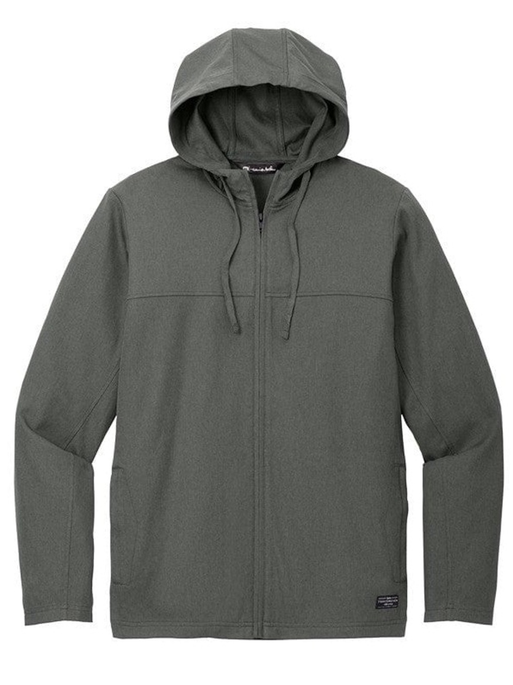 Travis Mathew Men's balboa Gray Hooded Performance Jacket